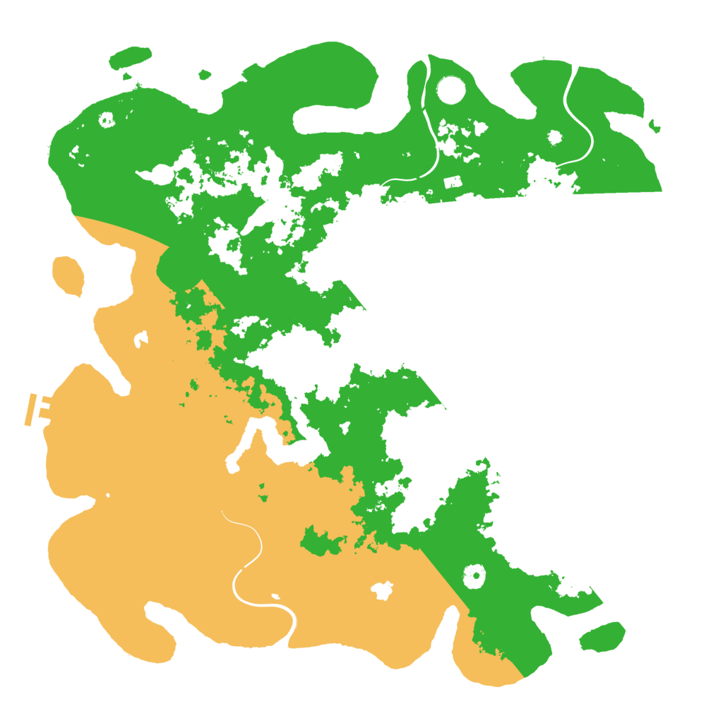 Biome Rust Map: Procedural Map, Size: 4500, Seed: 1032973
