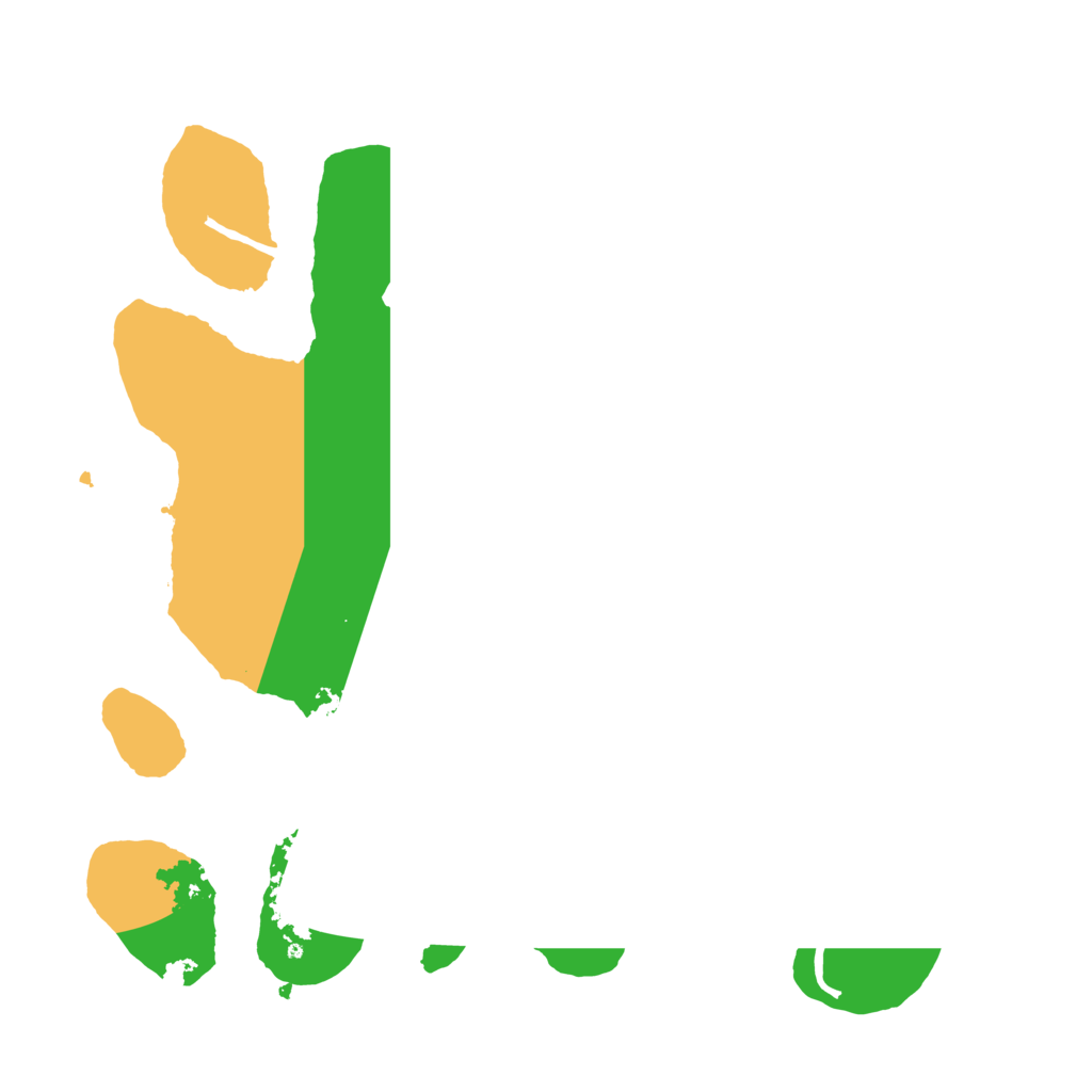 Biome Rust Map: Procedural Map, Size: 3500, Seed: 789323125