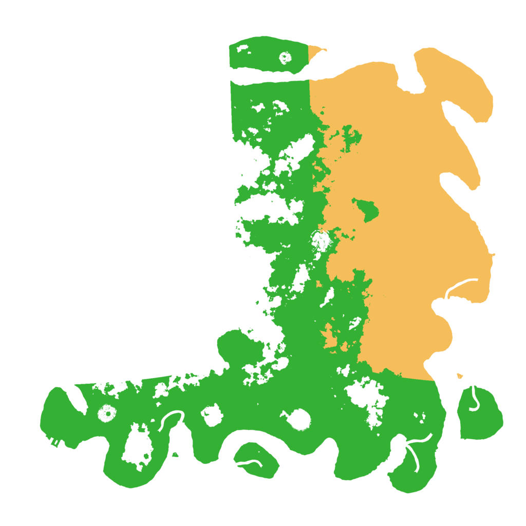 Biome Rust Map: Procedural Map, Size: 4500, Seed: 4732488