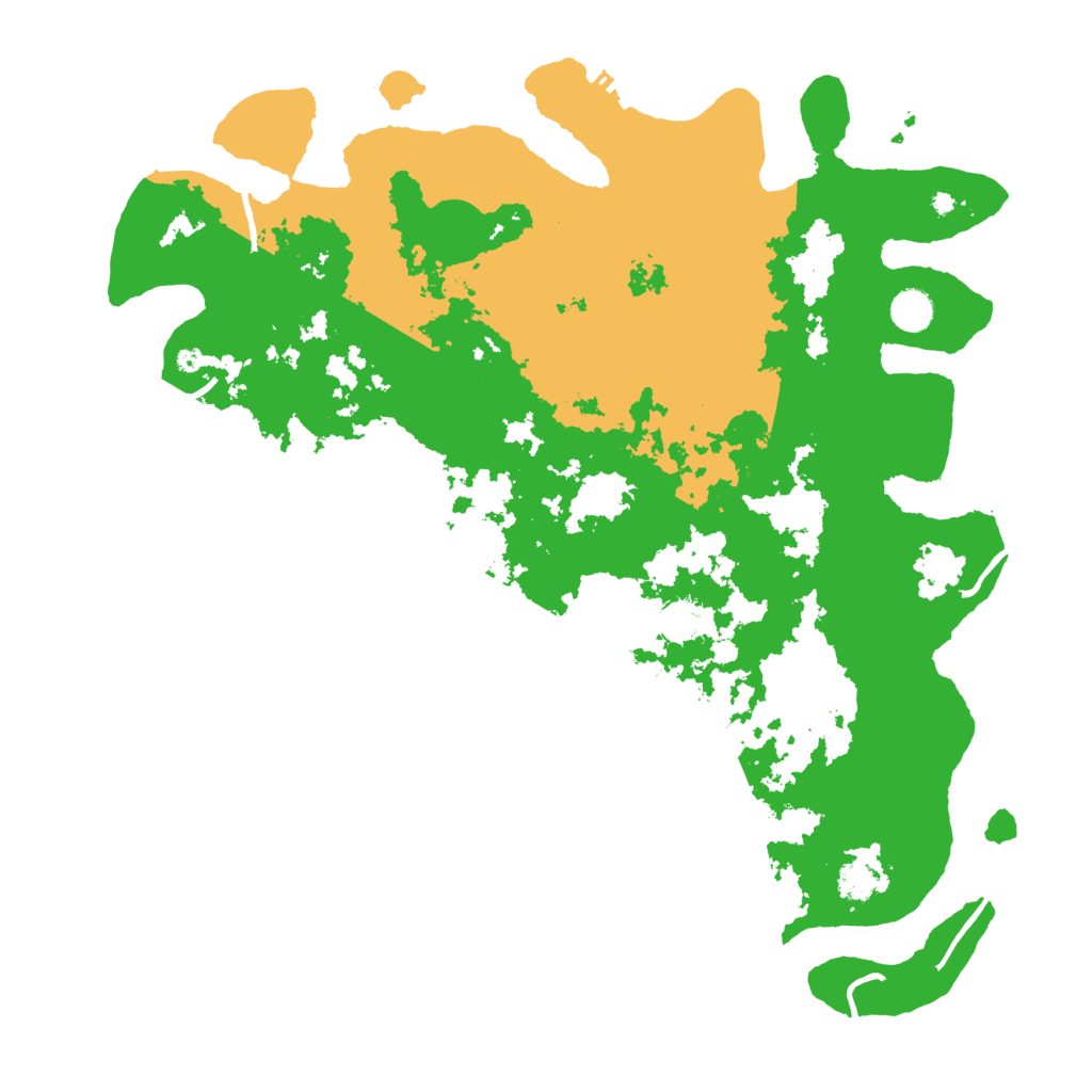 Biome Rust Map: Procedural Map, Size: 4500, Seed: 437192