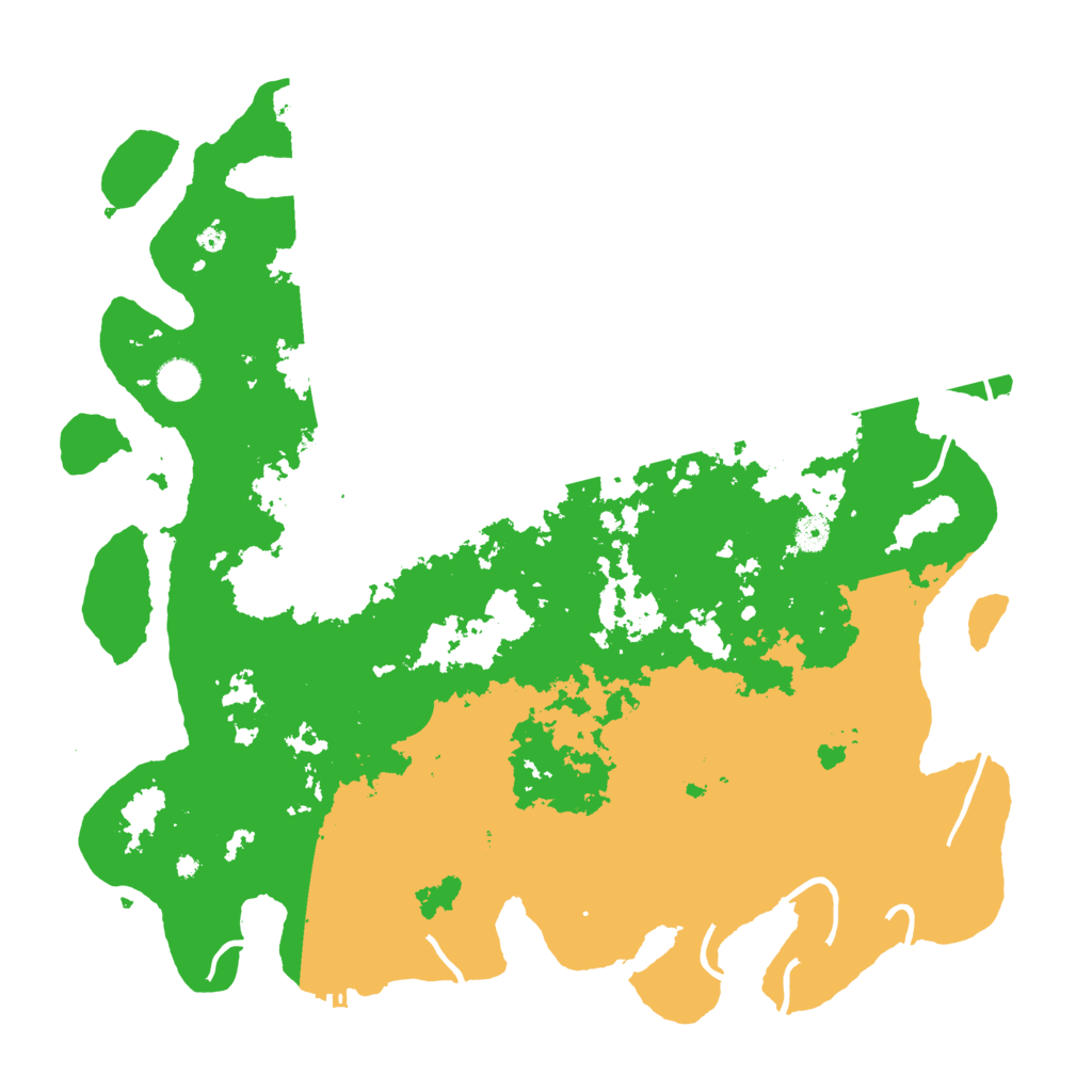 Biome Rust Map: Procedural Map, Size: 4500, Seed: 2836185