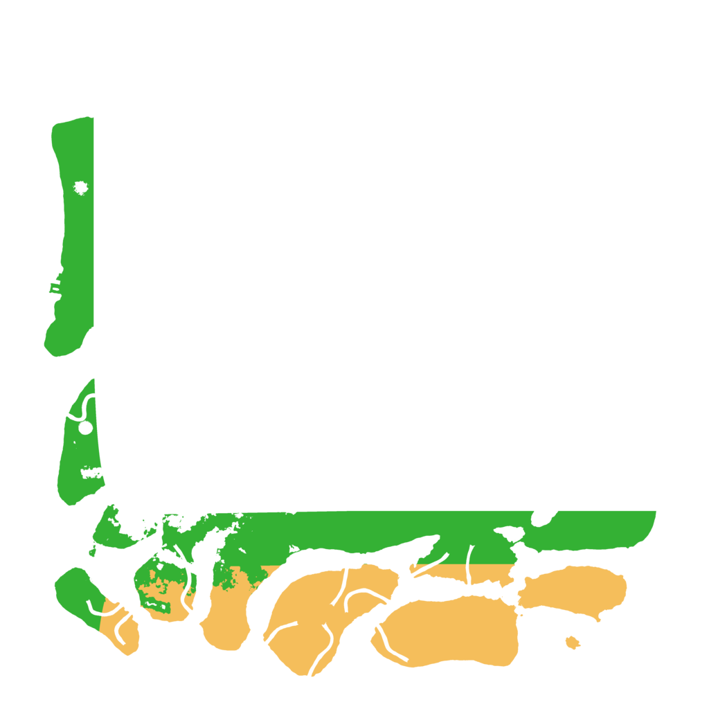 Biome Rust Map: Procedural Map, Size: 4500, Seed: 3430174