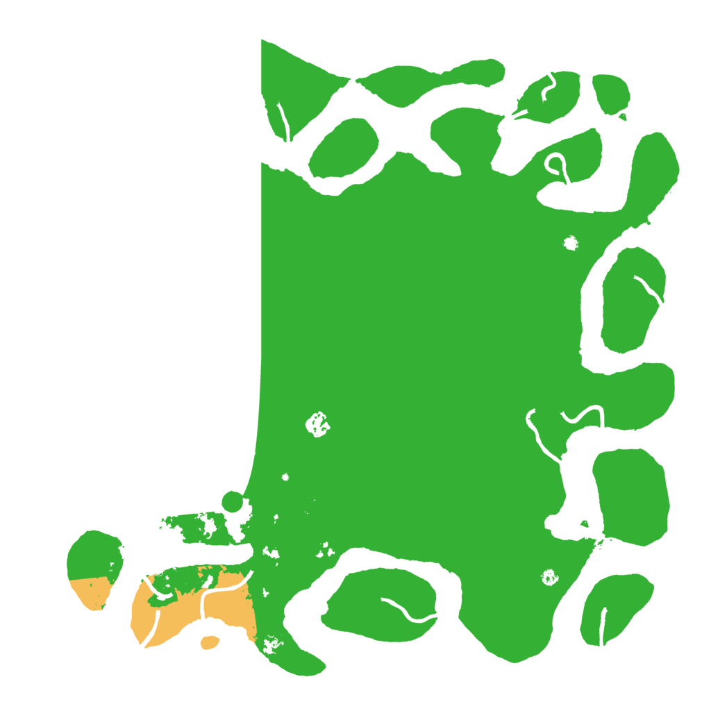 Biome Rust Map: Procedural Map, Size: 4500, Seed: 4521485