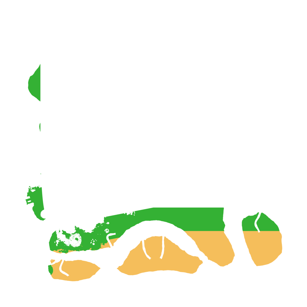 Biome Rust Map: Procedural Map, Size: 3550, Seed: 196087