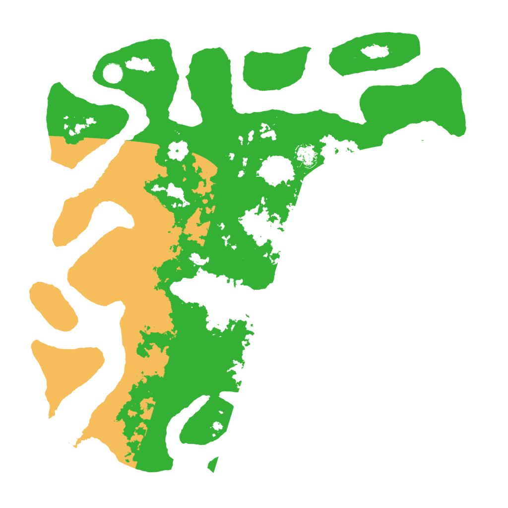 Biome Rust Map: Barren, Size: 4500, Seed: 4933199