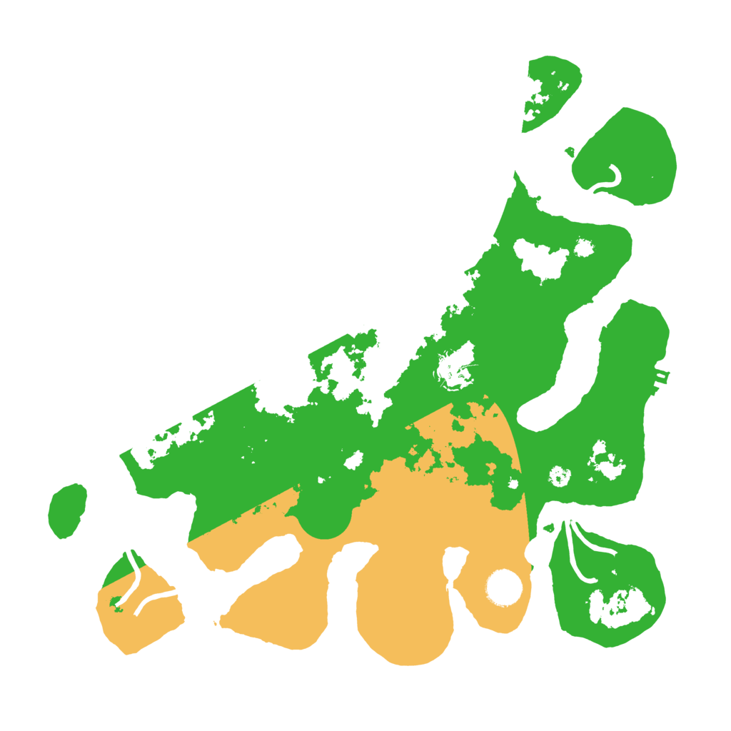 Biome Rust Map: Procedural Map, Size: 3550, Seed: 331028