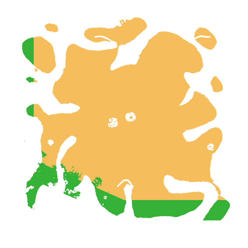 Biome Rust Map: Procedural Map, Size: 3700, Seed: 5930402