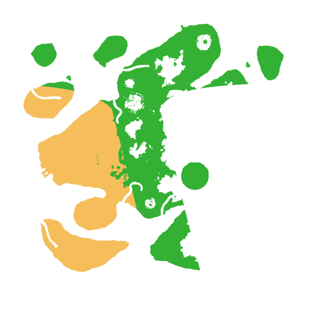 Biome Rust Map: Procedural Map, Size: 3000, Seed: 732656