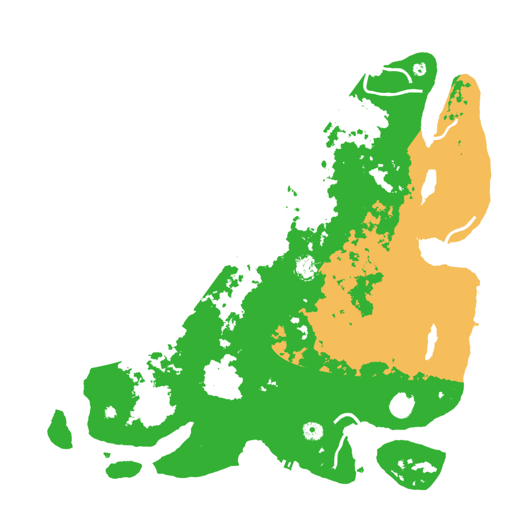 Biome Rust Map: Procedural Map, Size: 4000, Seed: 910944