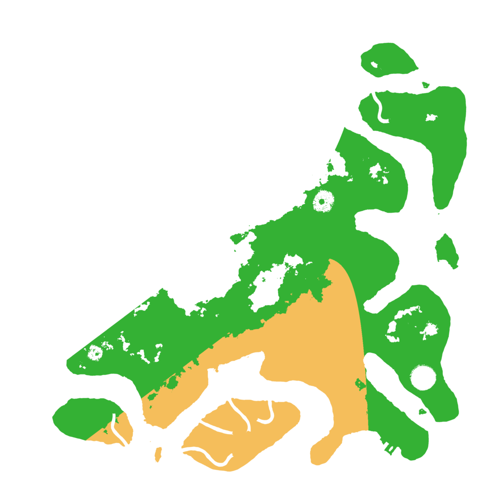 Biome Rust Map: Procedural Map, Size: 3550, Seed: 635817