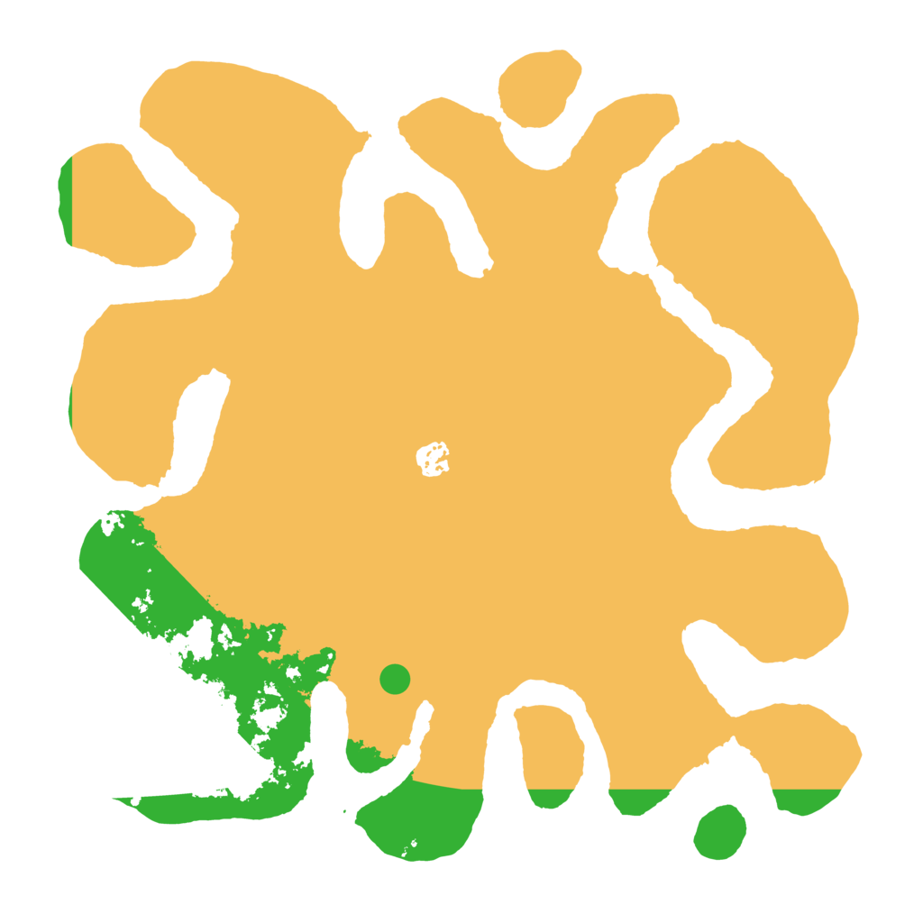 Biome Rust Map: Barren, Size: 4000, Seed: 788456877