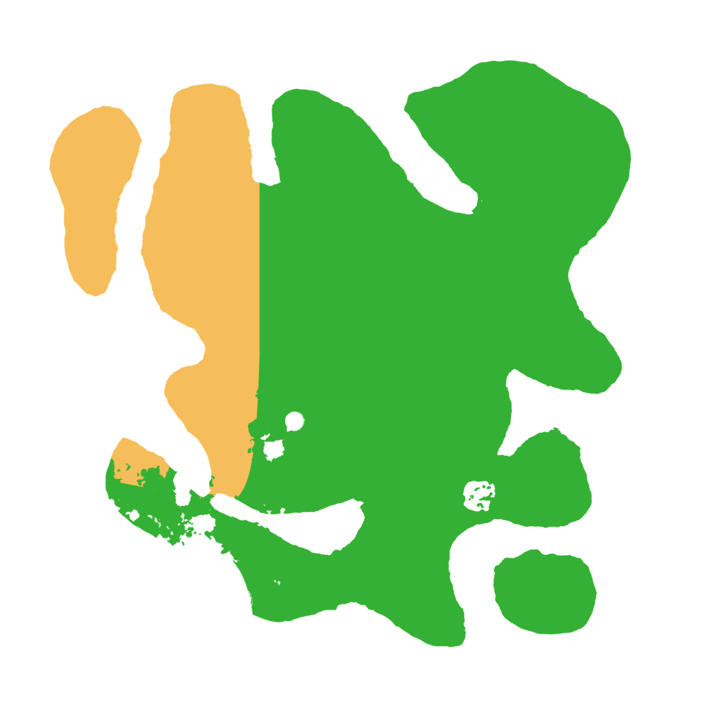 Biome Rust Map: Barren, Size: 3287, Seed: 6738