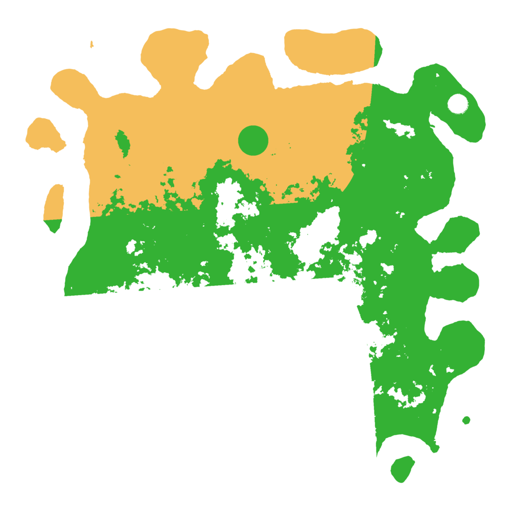 Biome Rust Map: Barren, Size: 4500, Seed: 3368556