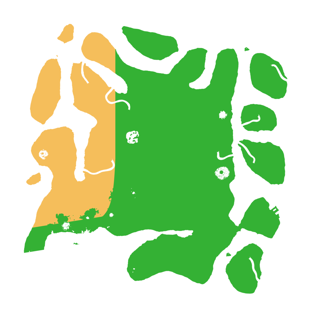 Biome Rust Map: Procedural Map, Size: 3550, Seed: 979771