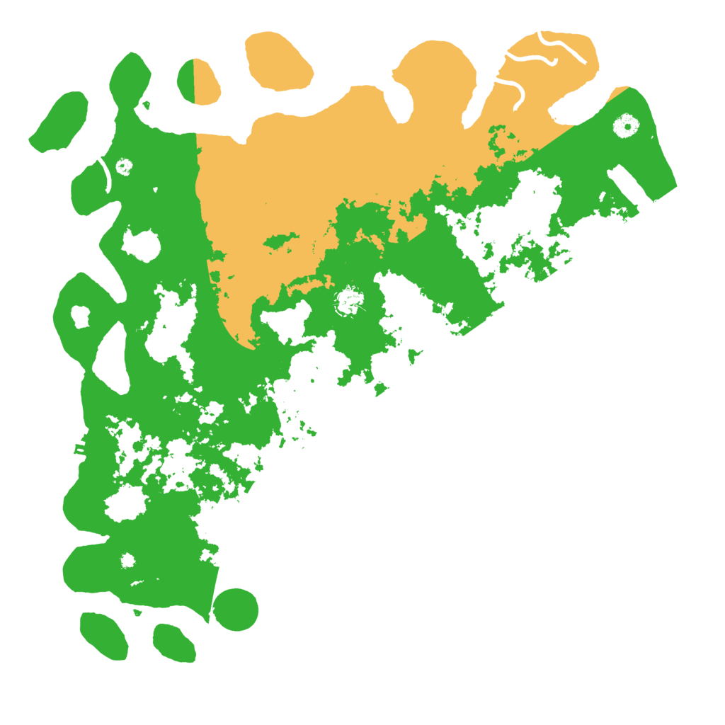 Biome Rust Map: Procedural Map, Size: 4500, Seed: 5417297