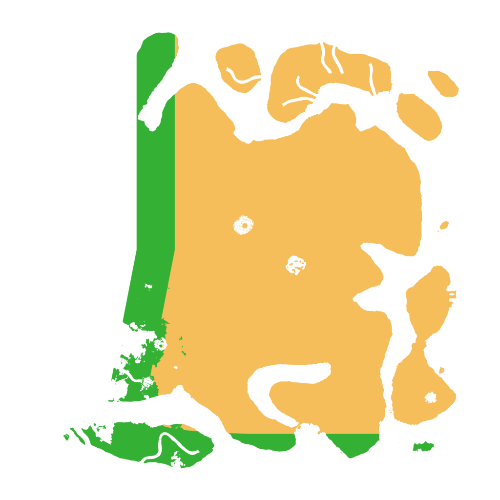 Biome Rust Map: Procedural Map, Size: 4000, Seed: 631935