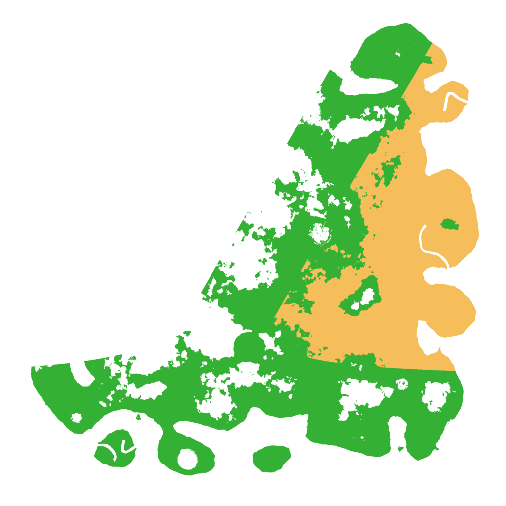 Biome Rust Map: Procedural Map, Size: 4500, Seed: 5508998