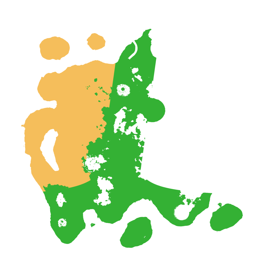 Biome Rust Map: Procedural Map, Size: 3100, Seed: 694202022