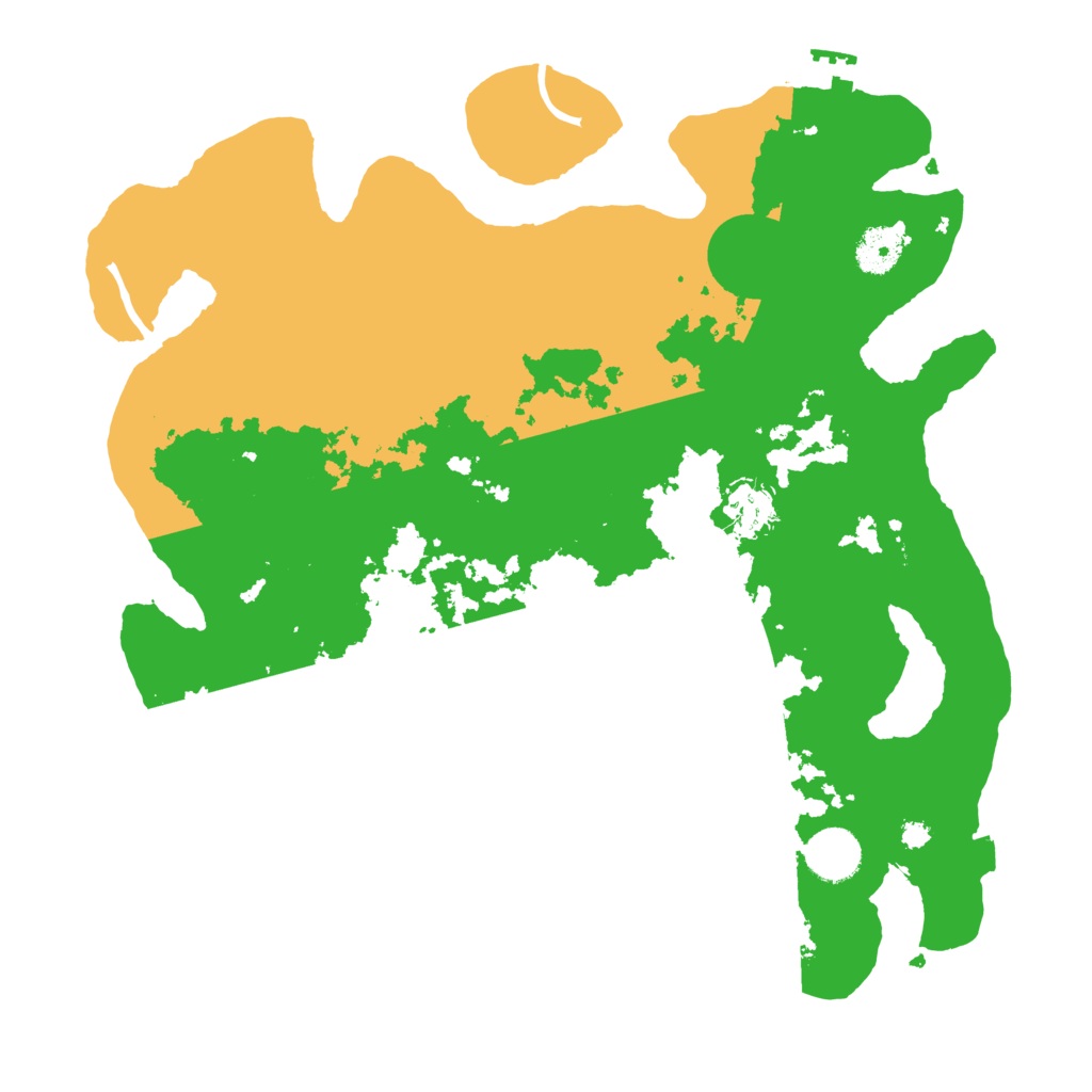 Biome Rust Map: Procedural Map, Size: 3550, Seed: 992712