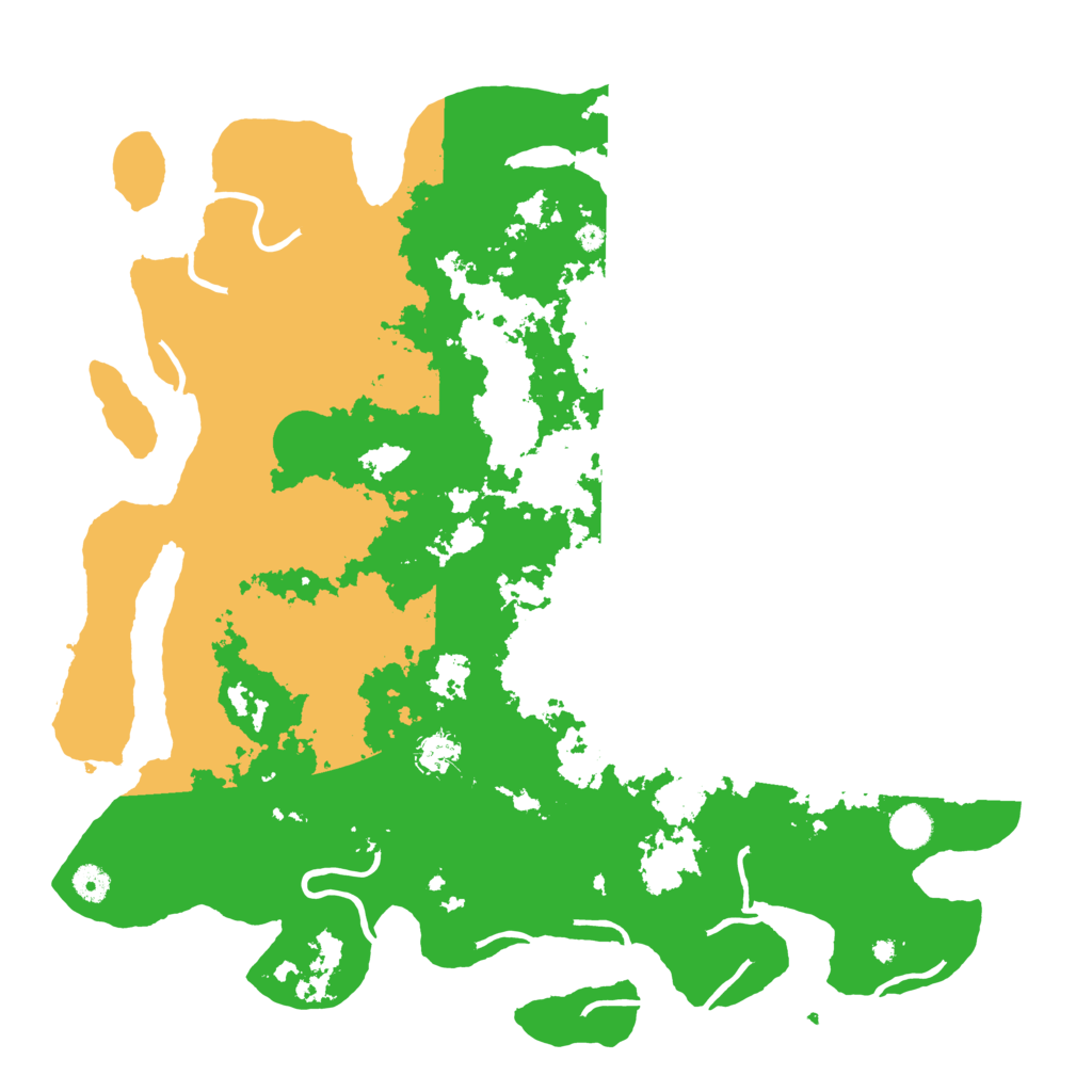 Biome Rust Map: Procedural Map, Size: 4500, Seed: 266732