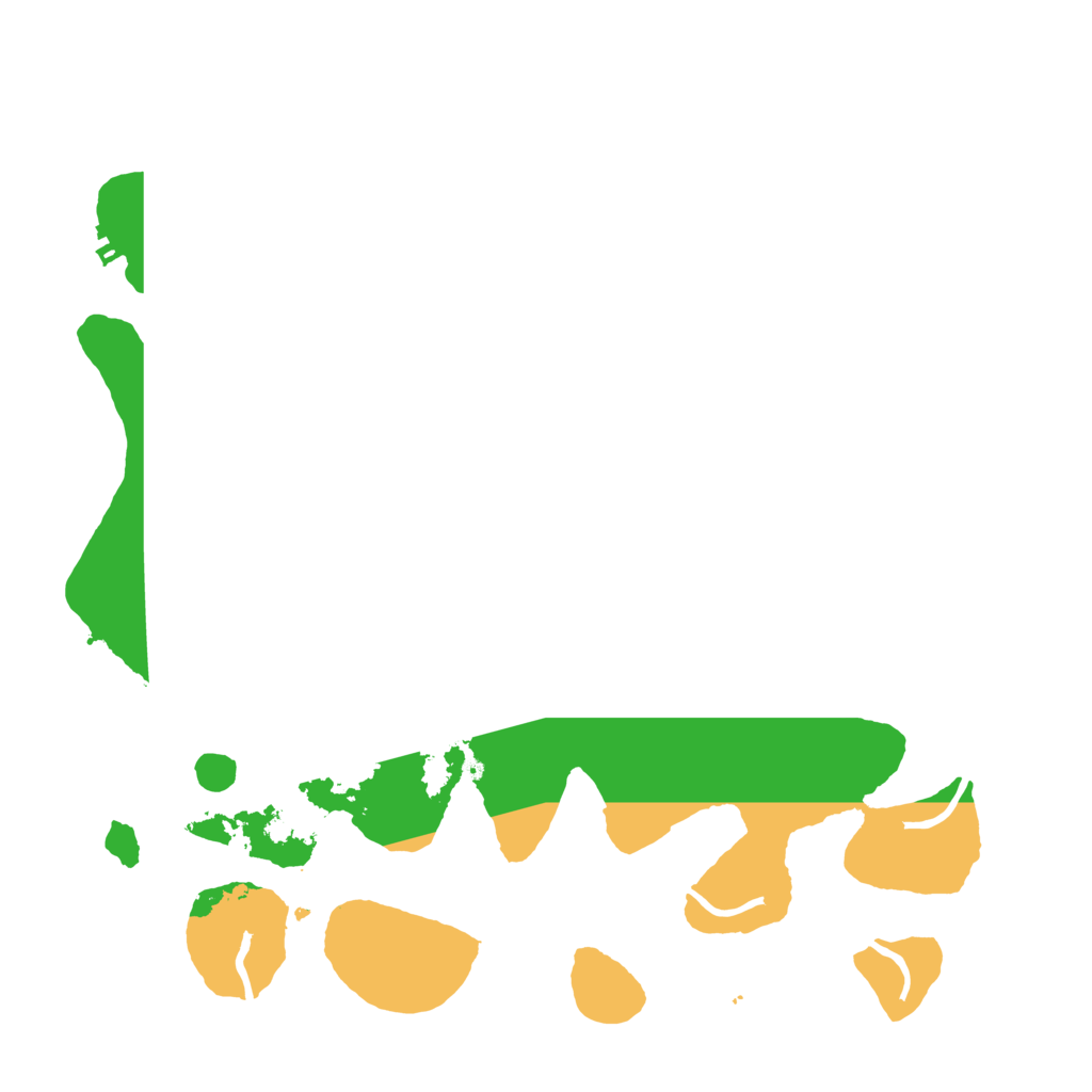 Biome Rust Map: Procedural Map, Size: 3700, Seed: 1308014