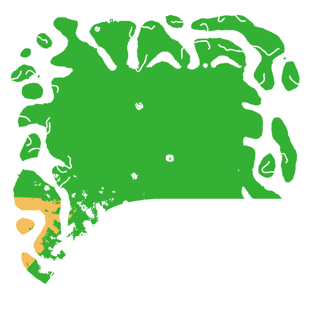 Biome Rust Map: Procedural Map, Size: 6000, Seed: 95617490