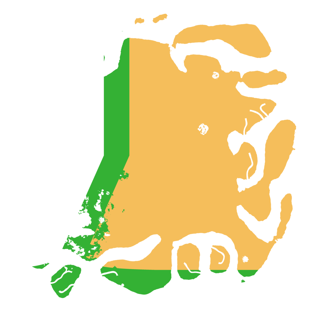 Biome Rust Map: Procedural Map, Size: 4500, Seed: 34534