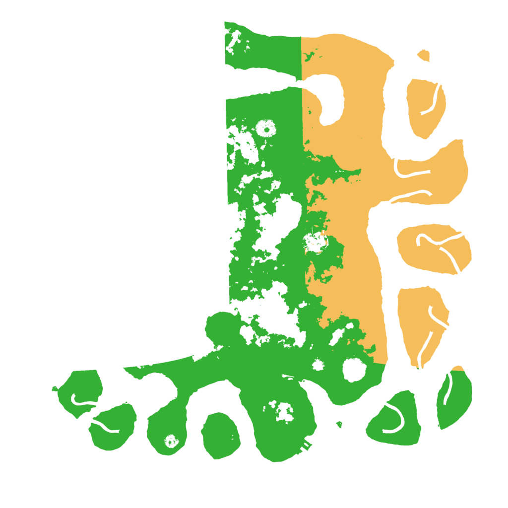 Biome Rust Map: Procedural Map, Size: 4000, Seed: 55500