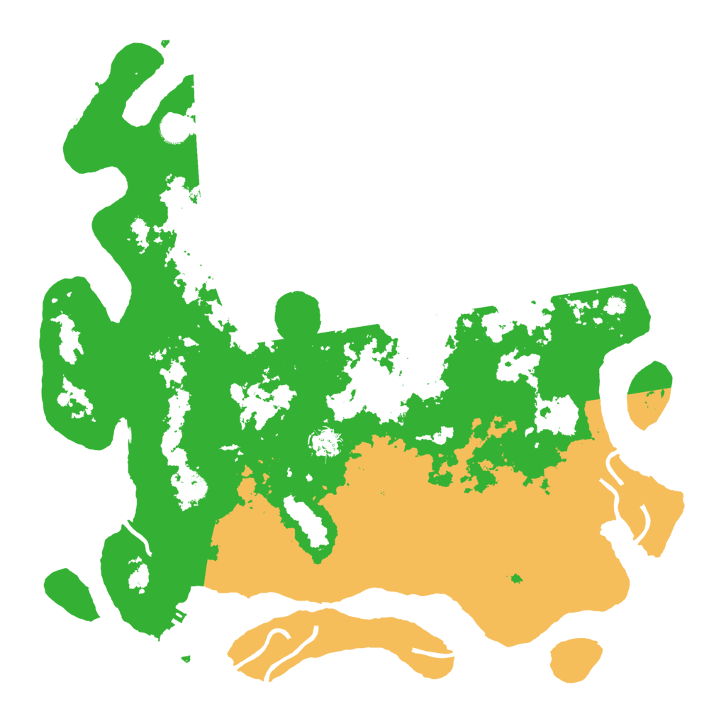 Biome Rust Map: Procedural Map, Size: 4250, Seed: 894874