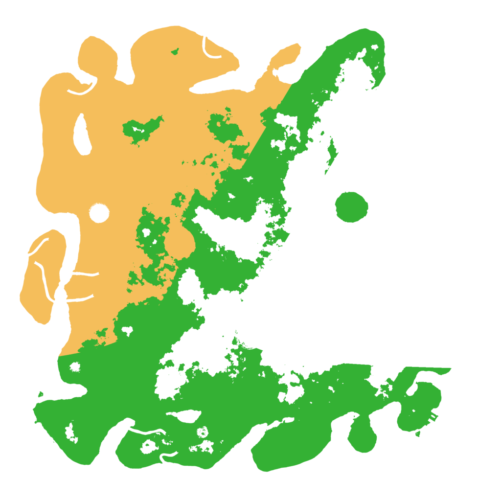 Biome Rust Map: Procedural Map, Size: 4500, Seed: 3384299