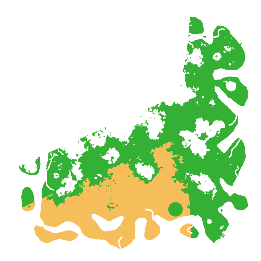 Biome Rust Map: Procedural Map, Size: 4800, Seed: 1387522651