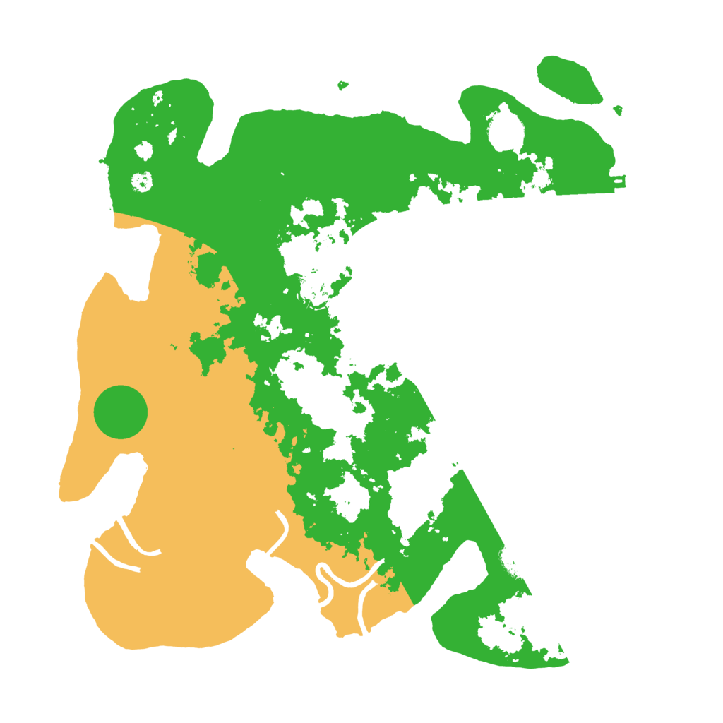 Biome Rust Map: Procedural Map, Size: 3550, Seed: 200146