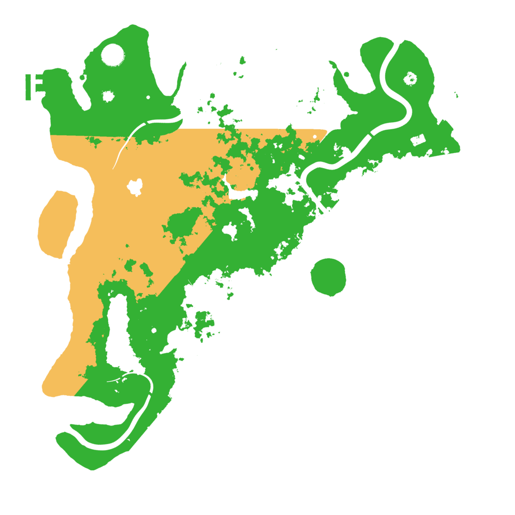 Biome Rust Map: Procedural Map, Size: 4000, Seed: 712335