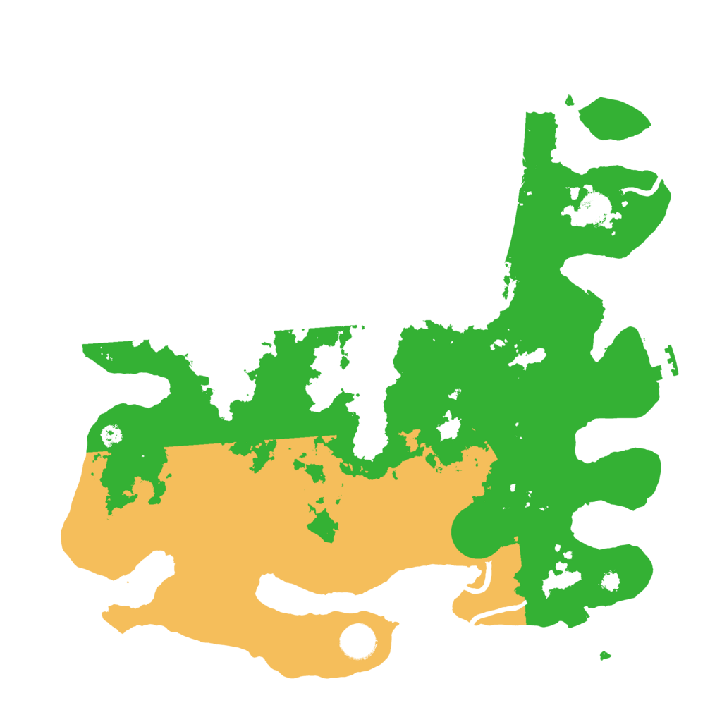 Biome Rust Map: Procedural Map, Size: 3550, Seed: 301750
