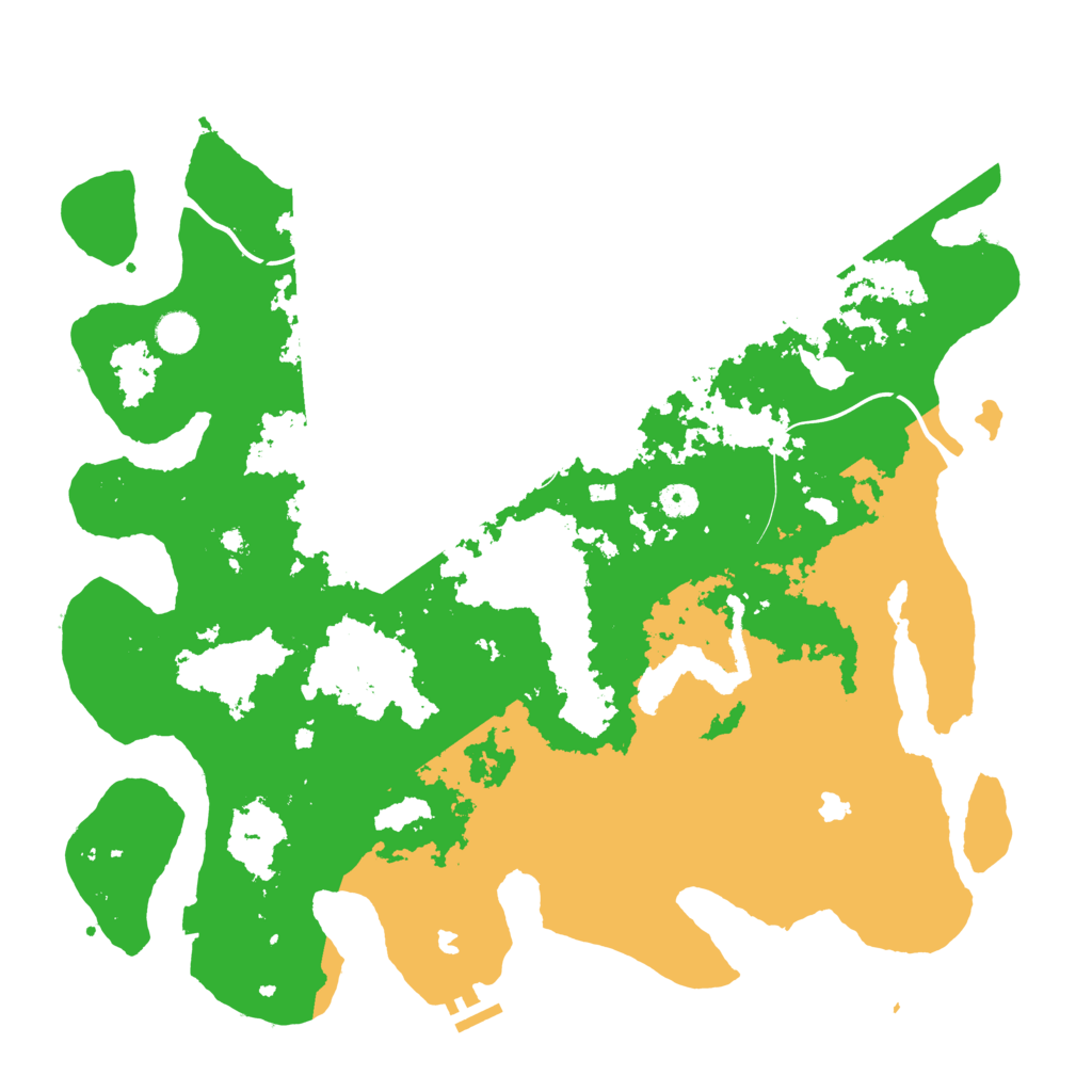 Biome Rust Map: Procedural Map, Size: 4500, Seed: 5380667