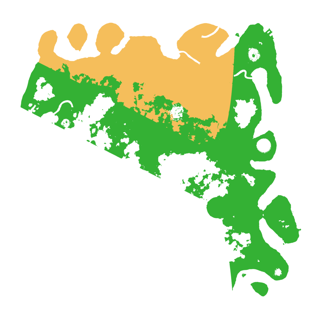 Biome Rust Map: Procedural Map, Size: 4000, Seed: 755278