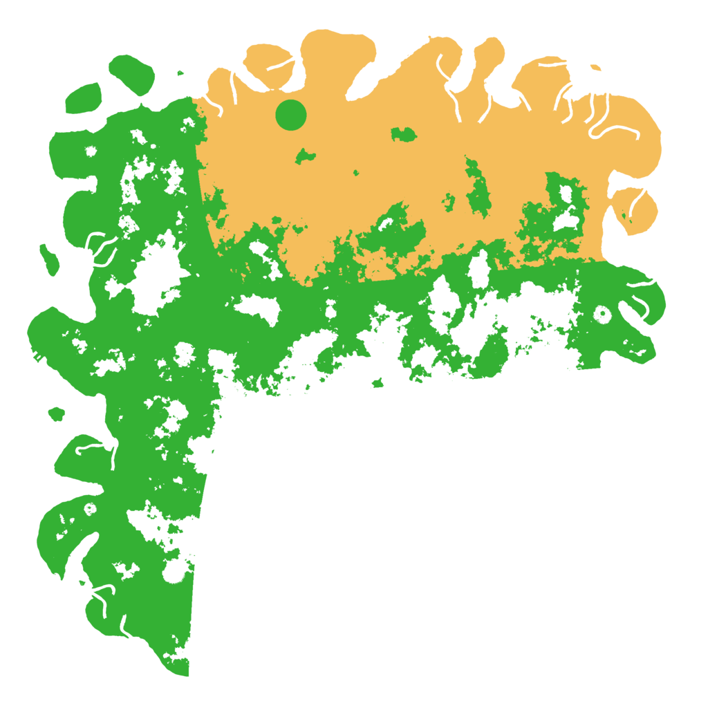 Biome Rust Map: Procedural Map, Size: 6000, Seed: 9811354