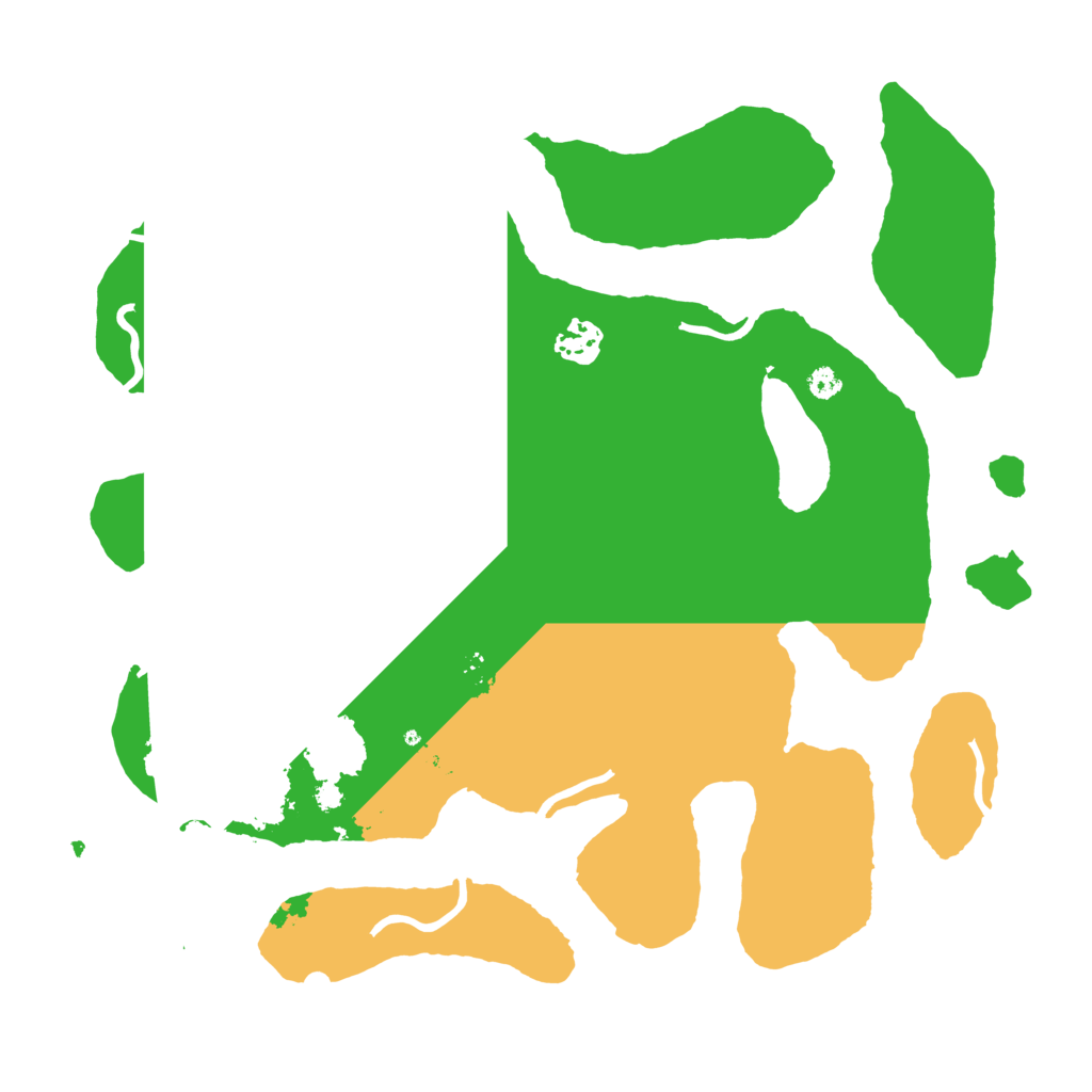 Biome Rust Map: Procedural Map, Size: 3550, Seed: 784789