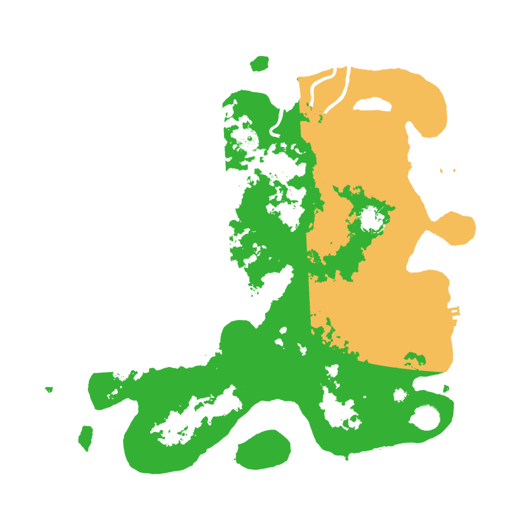 Biome Rust Map: Procedural Map, Size: 3550, Seed: 930714