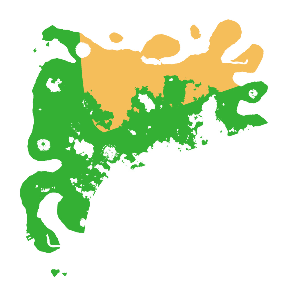 Biome Rust Map: Procedural Map, Size: 3550, Seed: 983208