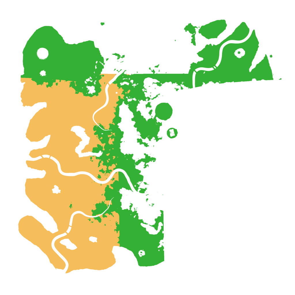 Biome Rust Map: Procedural Map, Size: 4500, Seed: 3368338