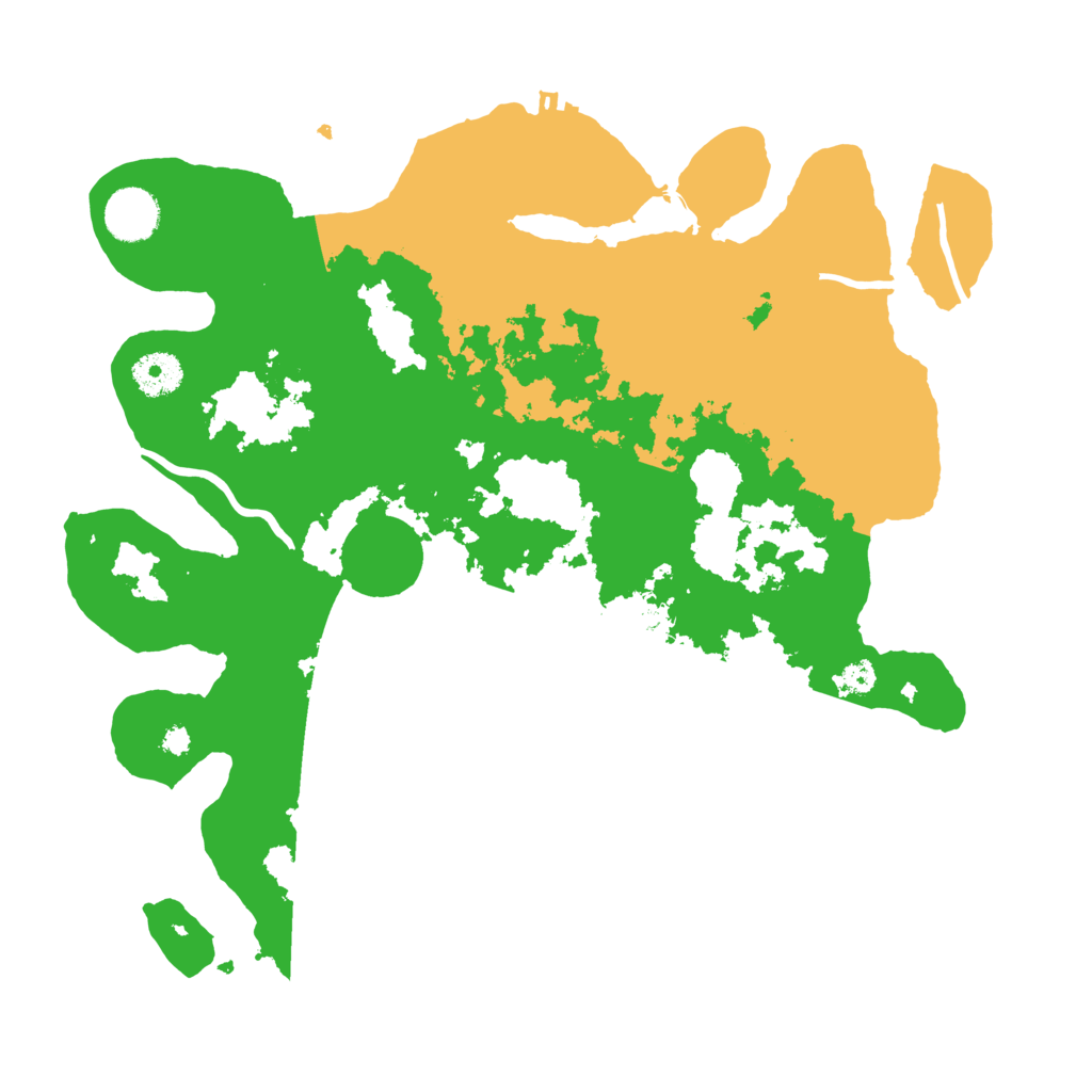 Biome Rust Map: Procedural Map, Size: 3550, Seed: 619247