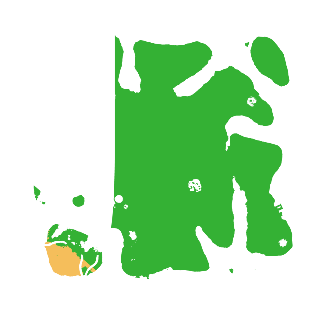 Biome Rust Map: Procedural Map, Size: 3500, Seed: 312414515