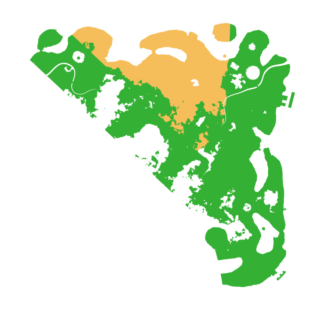 Biome Rust Map: Procedural Map, Size: 4000, Seed: 582358