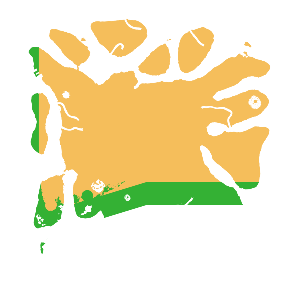 Biome Rust Map: Procedural Map, Size: 3500, Seed: 48047066