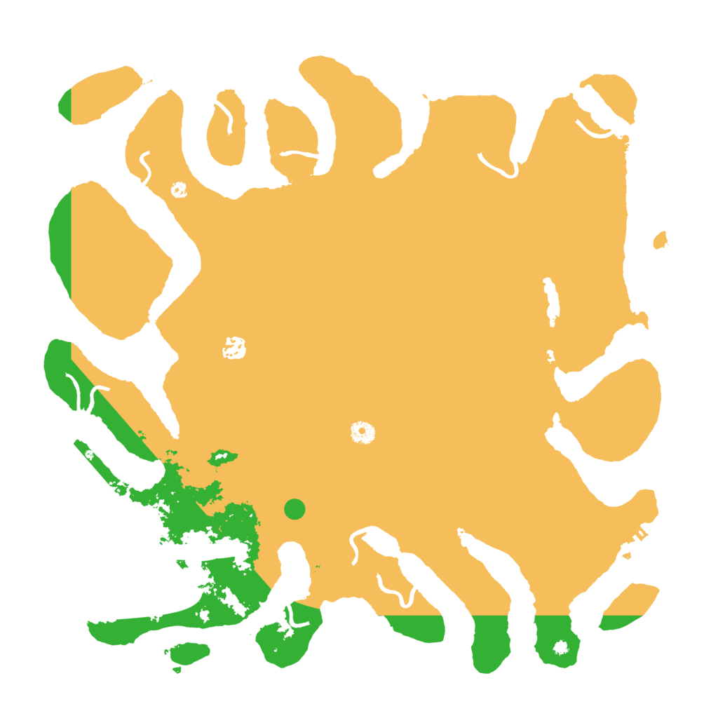 Biome Rust Map: Procedural Map, Size: 4500, Seed: 1379543