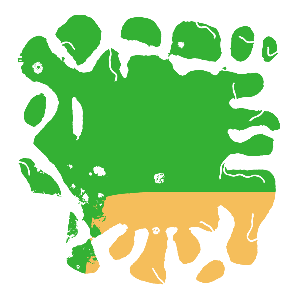 Biome Rust Map: Procedural Map, Size: 4187, Seed: 2801