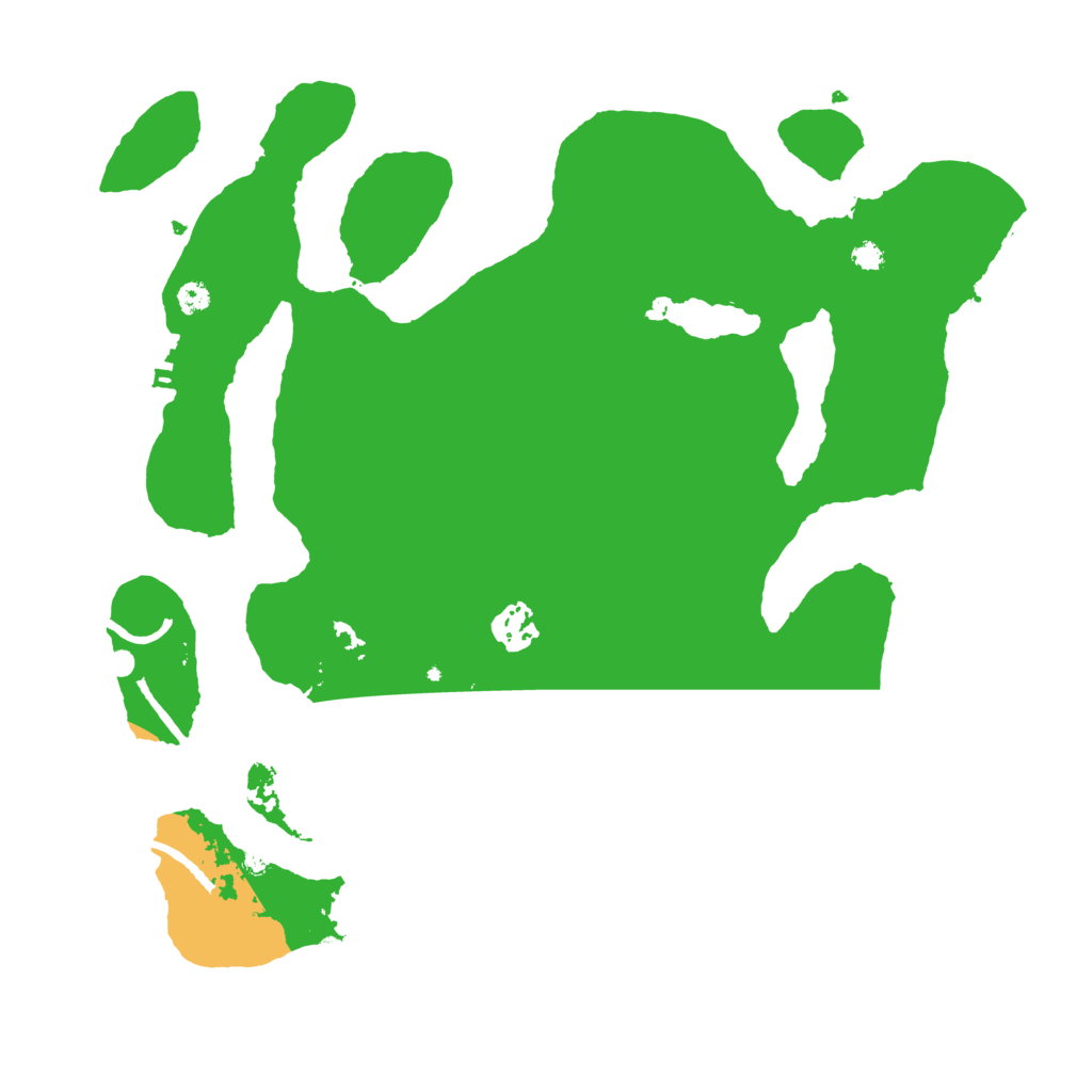 Biome Rust Map: Procedural Map, Size: 3550, Seed: 885175