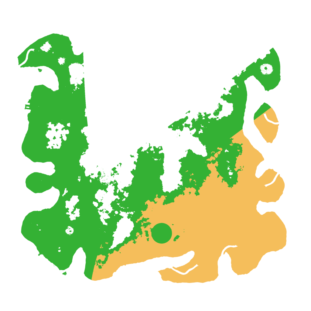 Biome Rust Map: Procedural Map, Size: 4000, Seed: 10902457