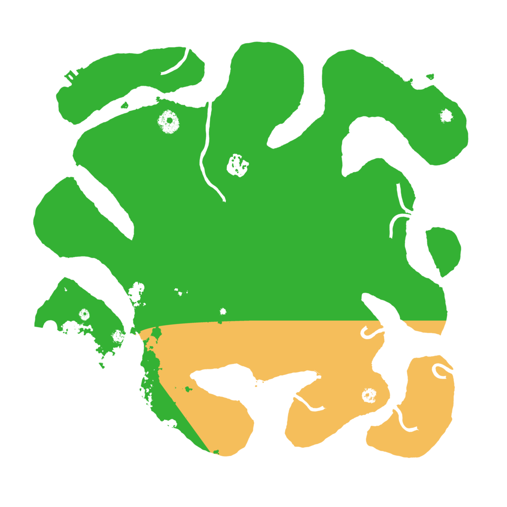 Biome Rust Map: Procedural Map, Size: 3510, Seed: 4218911